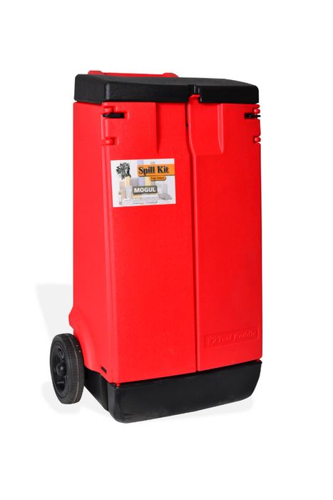 Red Spill Control Mobile Cabinet for Spills Canada