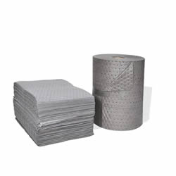 Absorbent Pads and Rolls - Oil Only and Universal and Hazmat - Canada