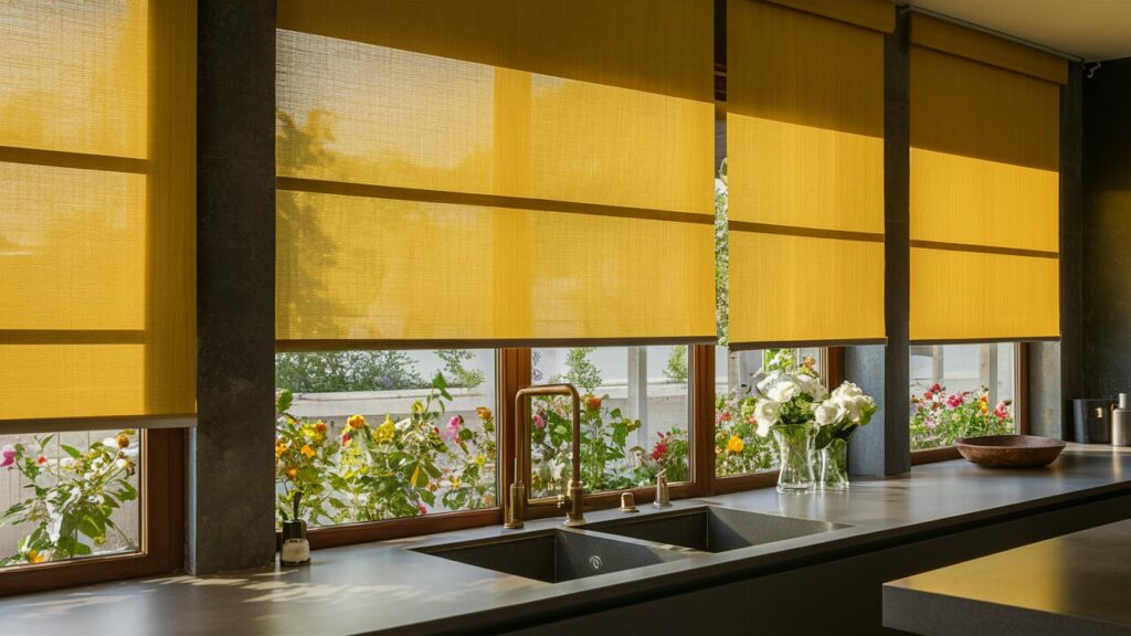 Canadian Kitchen Window Blinds and Sunshades 
